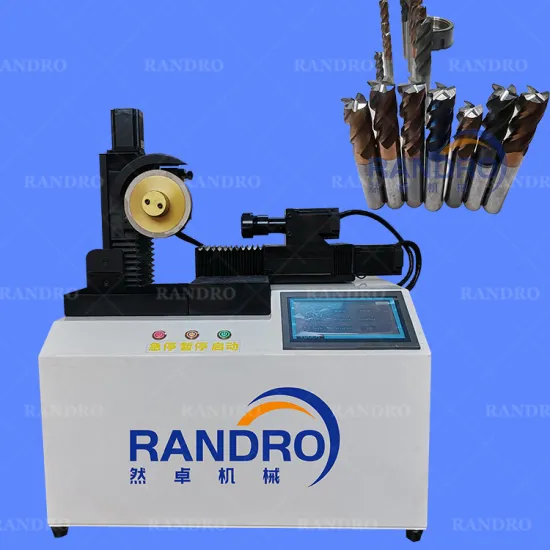 RANDRO Fully Automatic Multi-Blade Alloy Tungsten Steel Knife CNC End Milling and Sharpening Machine: Precision Tool Manufacturing Solution