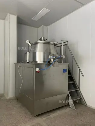 Feed additives high shear mixer granulator