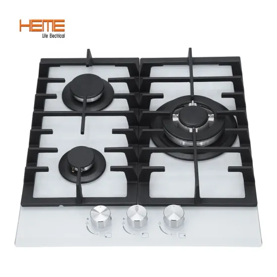 45cm Tempered Glass Gas Cooktop with 3 Rings