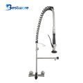 Kitchen Wall Mount Faucet With Sprayer