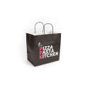 Μαύρη χάρτινη τσάντα kraft