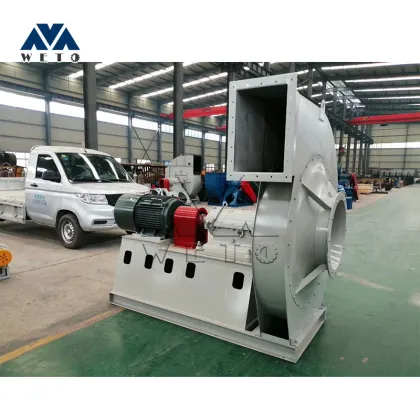 Single Suction Sawdust Gasification Power Generation Centrifugal Blower Fan