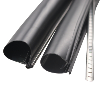 Linshengyu Zipper Heat Shrink Cable Repair Sleeve - Black