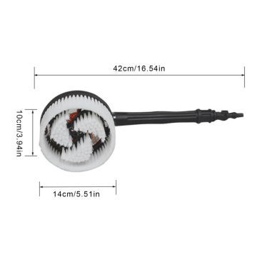 cleaning wash rotating cleaner round brush