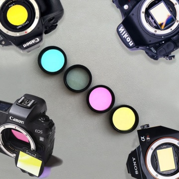 Anpassbare optische Filter für die Fotografie: MEANDED -Objektivfilter für CCD -Geräte, Leichtverschmutzung mit OEM -Kamera -Lösungen verwalten