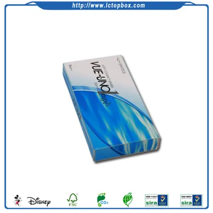 Recylcable health care medicine color box