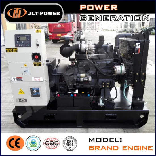 China Cheap Open frame type 25kva Diesel Generator Powered by Ricardo Engine