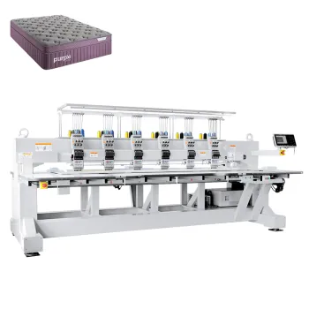 Stenburg XDB-0606F High Speed Industrial Mattress Embroidery Machine with Pattern Preview