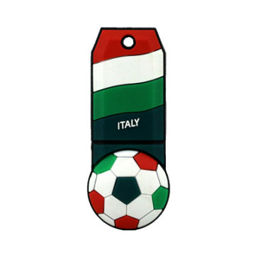 Memoria USB personalizada de fútbol de PVC