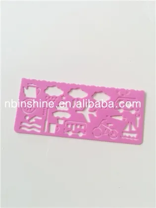 Scholl plastic stencil set,drawing stencil