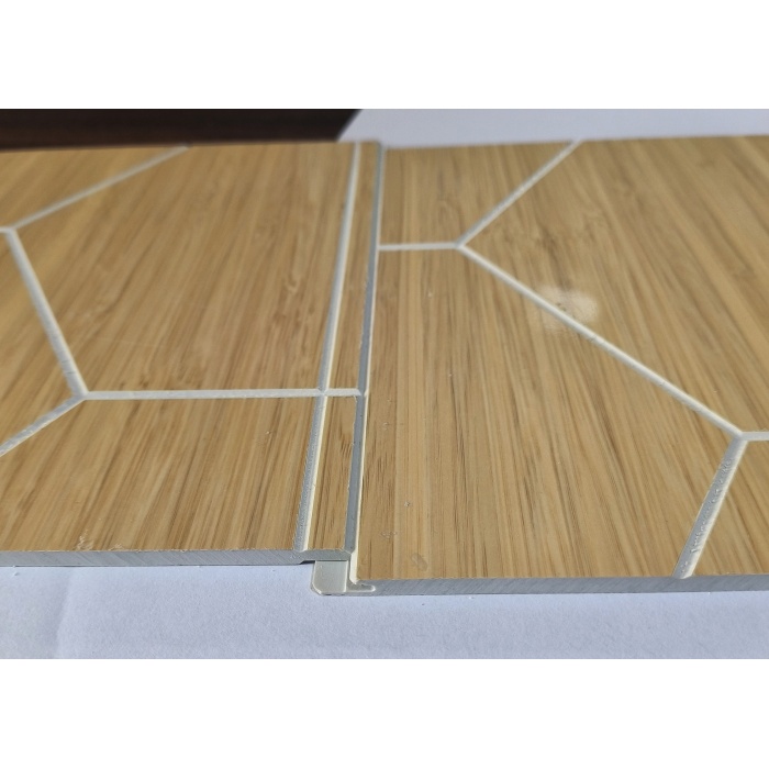 Panel dinding SPC yang melampau iklim penyesuaian ventilasi keserasian fasad keserasian slipresistant opsyen heavyload bearing kapasiti