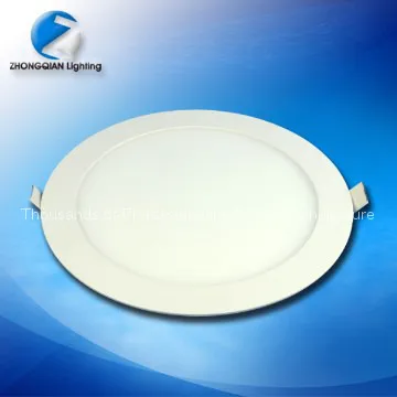 Embeded style led panel light 9W SMD2835 round panel light