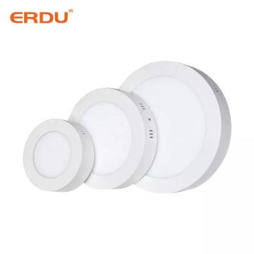 CE RoHS SAA Certified Ultra Slim LED Ceiling Light Fixtures 18W Round Square White Aluminium IP44