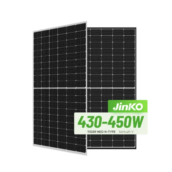 Jinko Solar N-Type Black Frame Photovoltaic Panels: 430W to 450W Specifications and Features