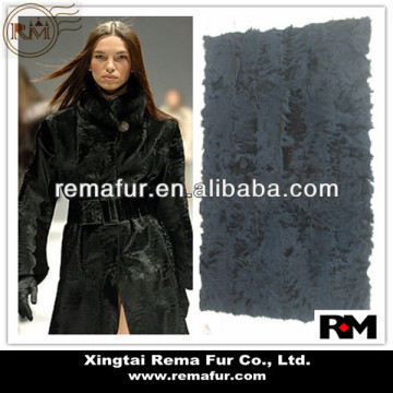Good Quality Curly Lamb Fur Skin Plate for Garment