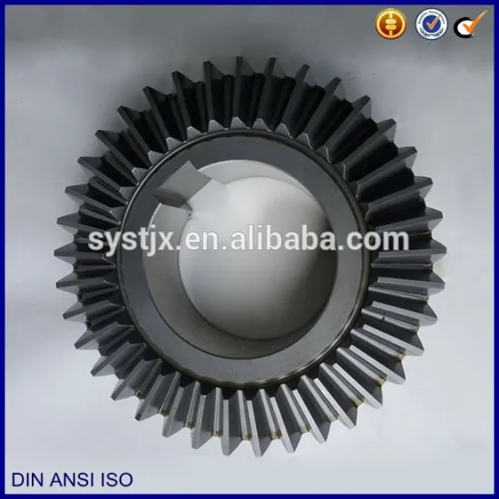 Gear box inside 90 degree bevel gear set