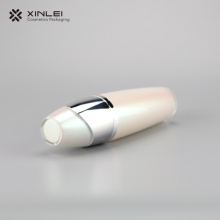 120ml white cosmetic bottle with press pump head