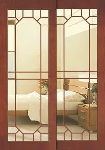 wood solid wooden door fancy door