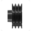 16G Motor Grader 3-Groove Belt Tensioner Pulley 4N-2697 / 4N2697