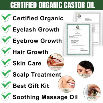 100% Pure Cold Pressed Natural Organic Jamaican Black Castor Oil for Body Hair Skin, Massage Oil, Hair Nourishing Oil,Anti-Aging