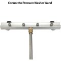 4 Nozzle Pressure underbody cleaner with Extension Wand