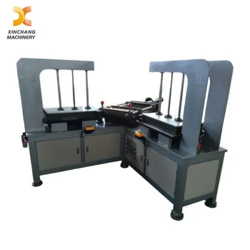 Automatic Hydraulic Tube Inserting and Expanding System for Fin Evaporator