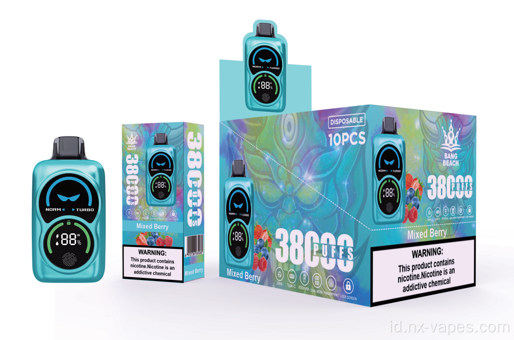 Pantai Bang Asli 38000 Puffs 5% NIC Wholesale