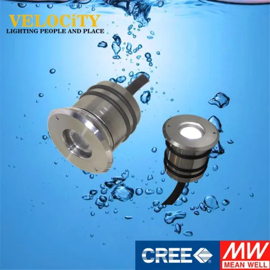 IP68 Color Changing Stainless Steel 316 Recessed LED SPA Pool Underwater Lights