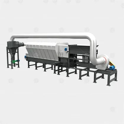 High Speed Air Blower Fan Drum Magnetic Air Cyclone Separator