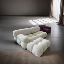 Mario Bellini Sofa modulaire en cuir