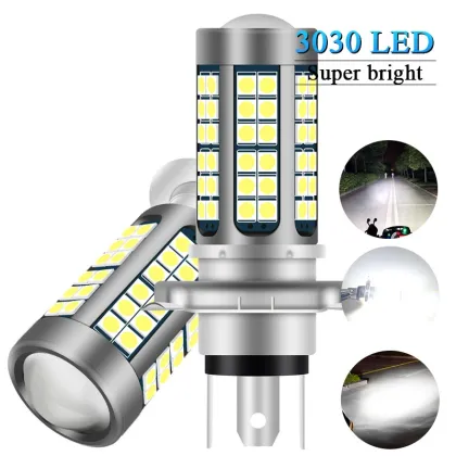 3030 LED LIGHT H4 P15D BA20D - Motorcycle Lighting System