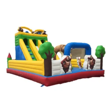 Giant Inflatable Bouncy Castles and Slides for Kids Amusement Park