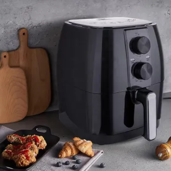 Factory Wholesale Silver Crest Air Fryer 6L - S-18 (Manual Control) for Home Use