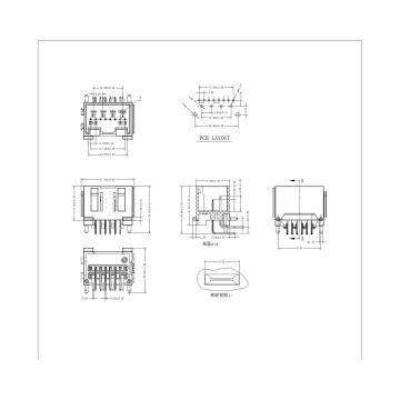 P2.5 12P Automotive Double Row Right Male