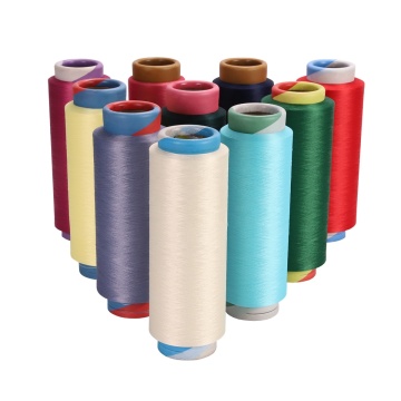 High Quality Nylon 6 Dope Dyed DTY Stretch Yarn 70D/48F for Webbing
