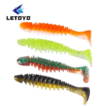Letoyo vender a quente PVC Worm Isents para iscas de pesca