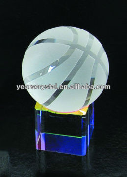 Hot sell crystal trophy awards crystal souvenir(G-0133)