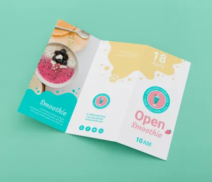 Professional Tri-Fold Brochure Design Ideas