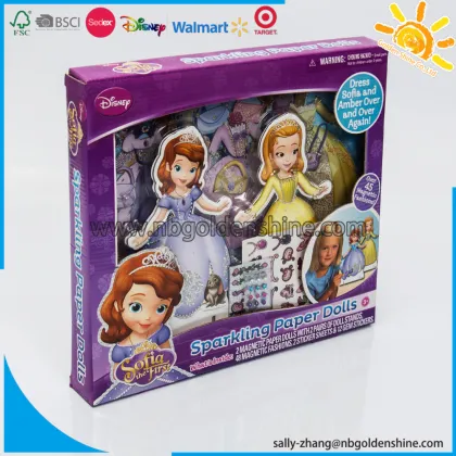 Sofia Sparkling Paper Dolls