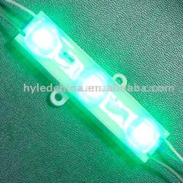 3-LED Module, Super Flux Waterproof (Green)