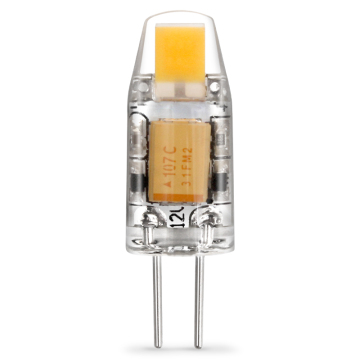 Shenpu En Çok Satıcı G4 12V Dimmable 1.2W 4000K Silikon Kobu LED Ampul