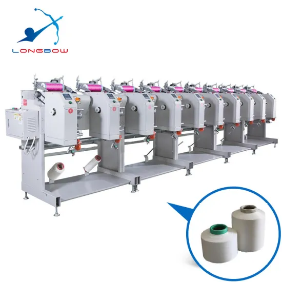 2024 Machine LB-102: Advanced Spandex Covered Air Jet Yarn Coating Technology for Socks and Underwear Production