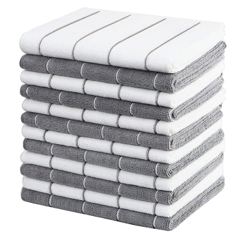 Hot Seller Kitchen Cleaning Cloth 45x65CM Gray White