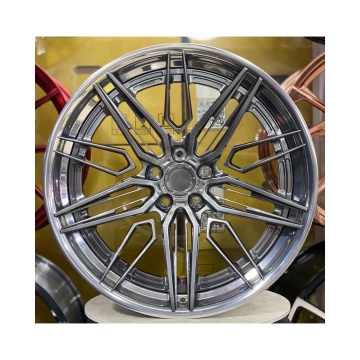 5x112 & 5x114.3 6061 Aluminum Alloy Forged Rims for Cars - BKU 3 Piece 19-23 Inch Wheels