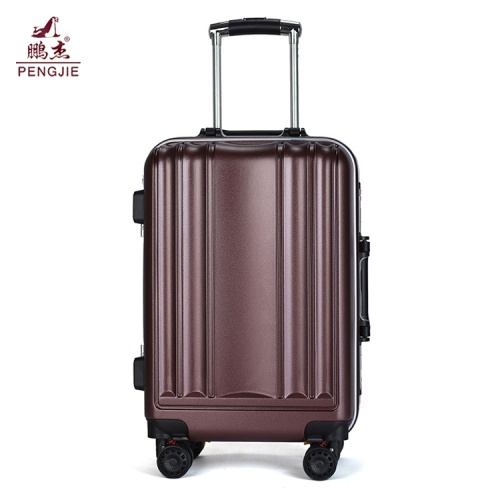 high quality abs pc trolley luggage TSA lock