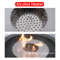 Portable Ethanol Smokeless Tabletop Fireplace Spiral Flame Warming Fire Pit