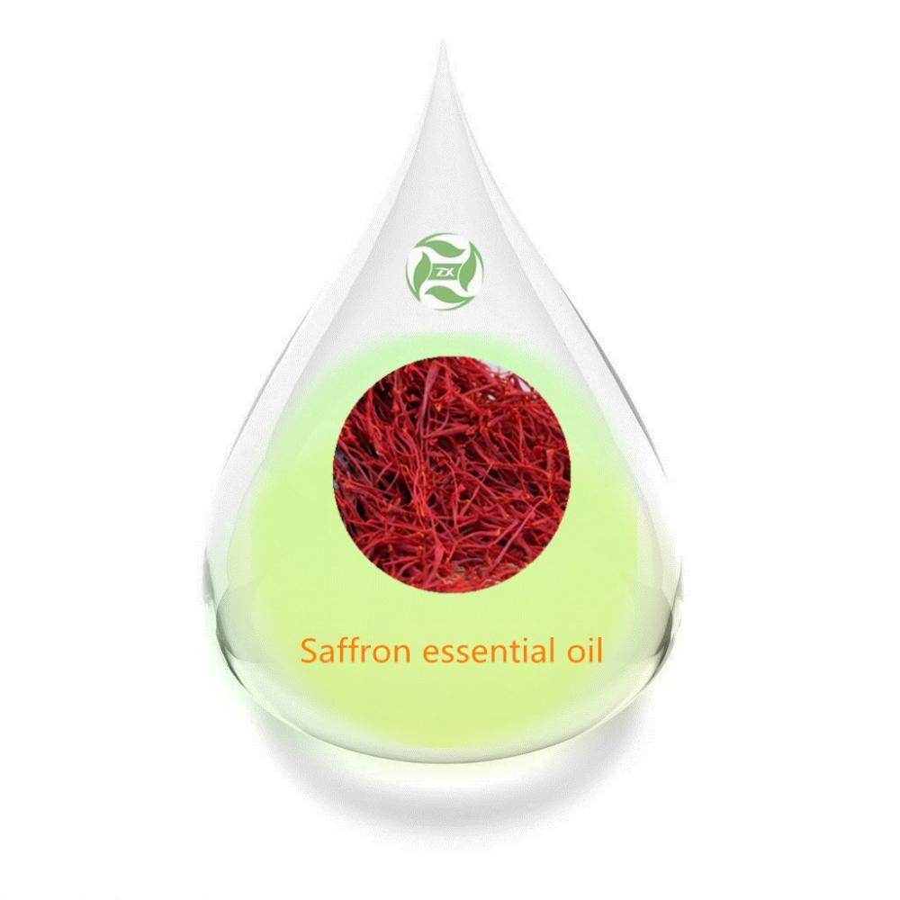 Aceite esencial de flor de azafrán natural puro al por mayor