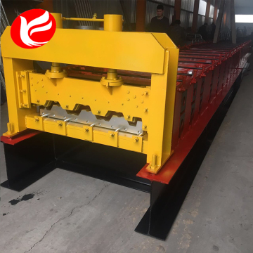 H75 zinc steel floor deck roll forming machine