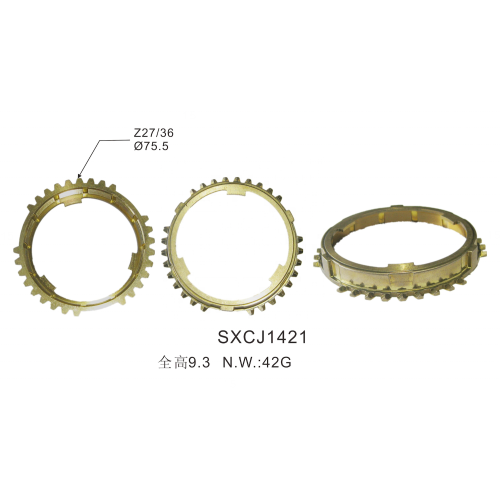 Transmission Synchronizer Ring Set for SLW 01-05 HONDA Civic DX/LX/EX 2nd OEM SYN14S J0042