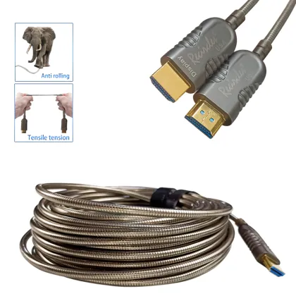 Titanium alloy optical fiber